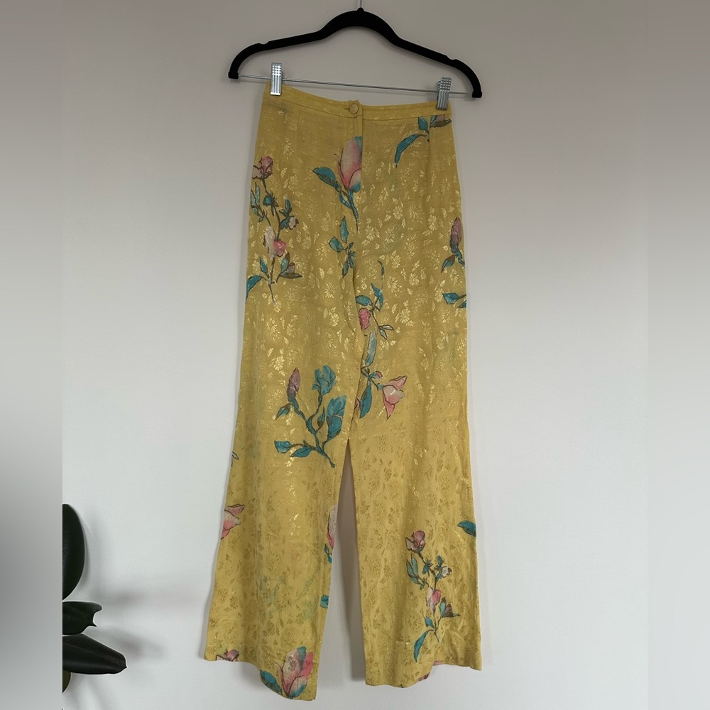 Vintage silk trouser